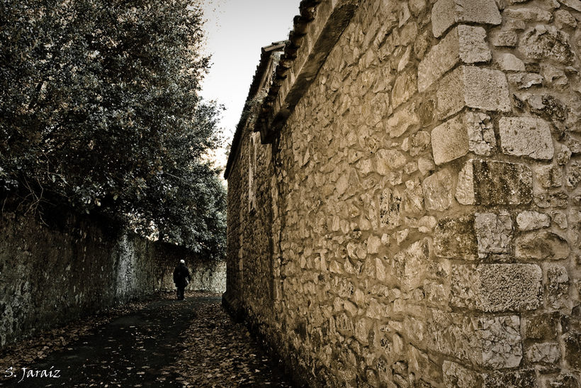 El camín de la iglesia